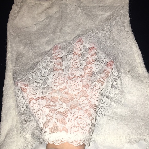 white lace tube top - Picture 4 of 5